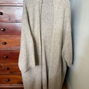 Ruti, Cozy kimono knit cardigan, natural S/M